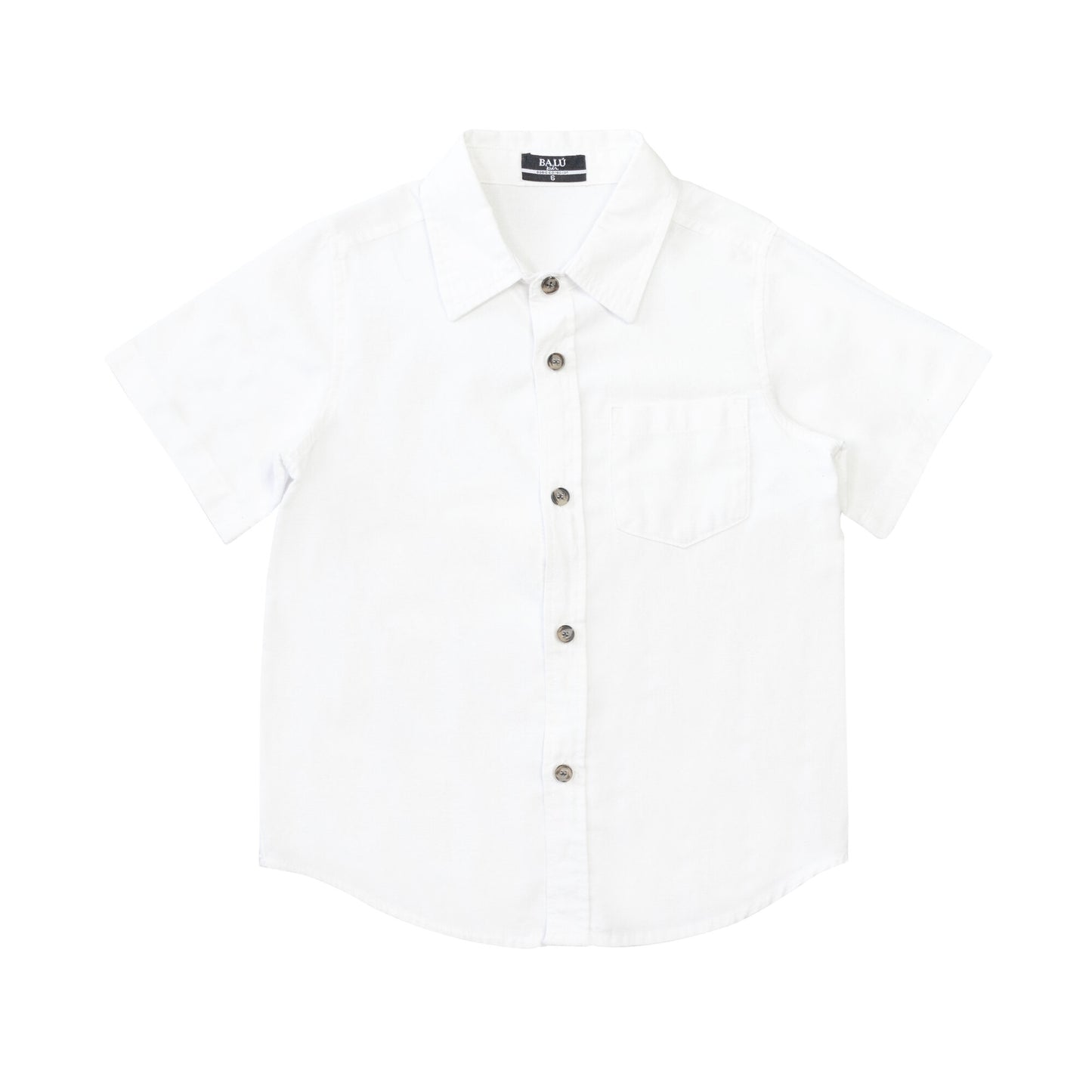 Camisa de varón con manga corta