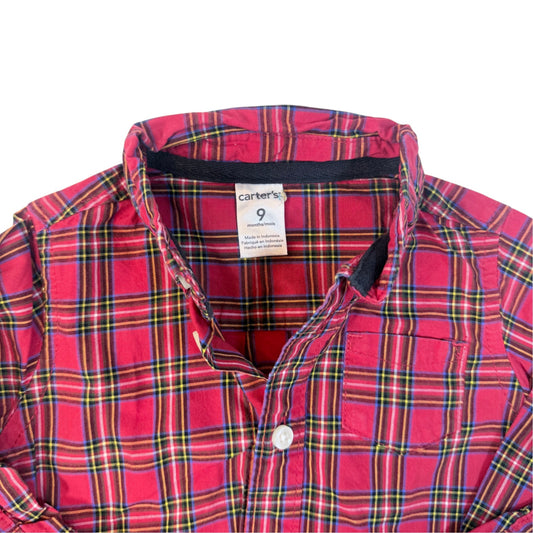 Camisa de Botones Talla 9M