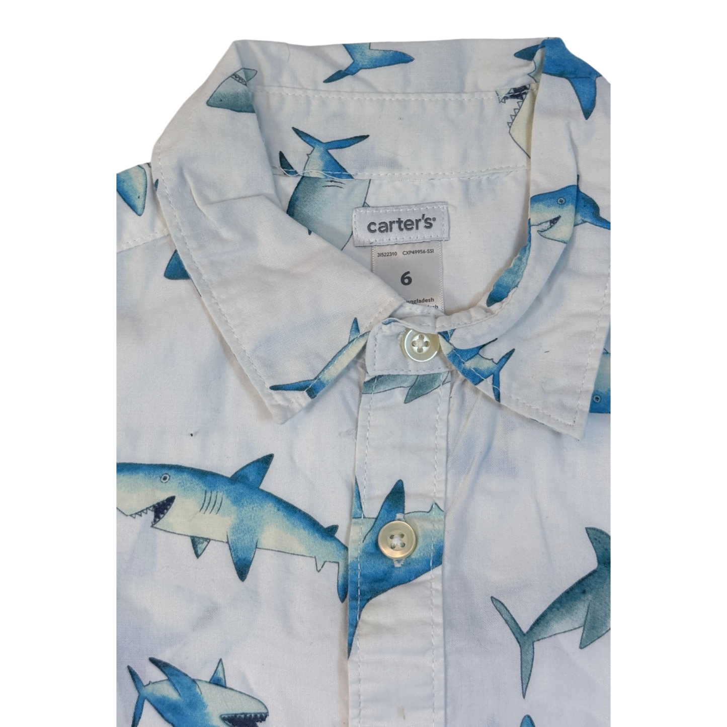 Camisa de Botones Talla 6