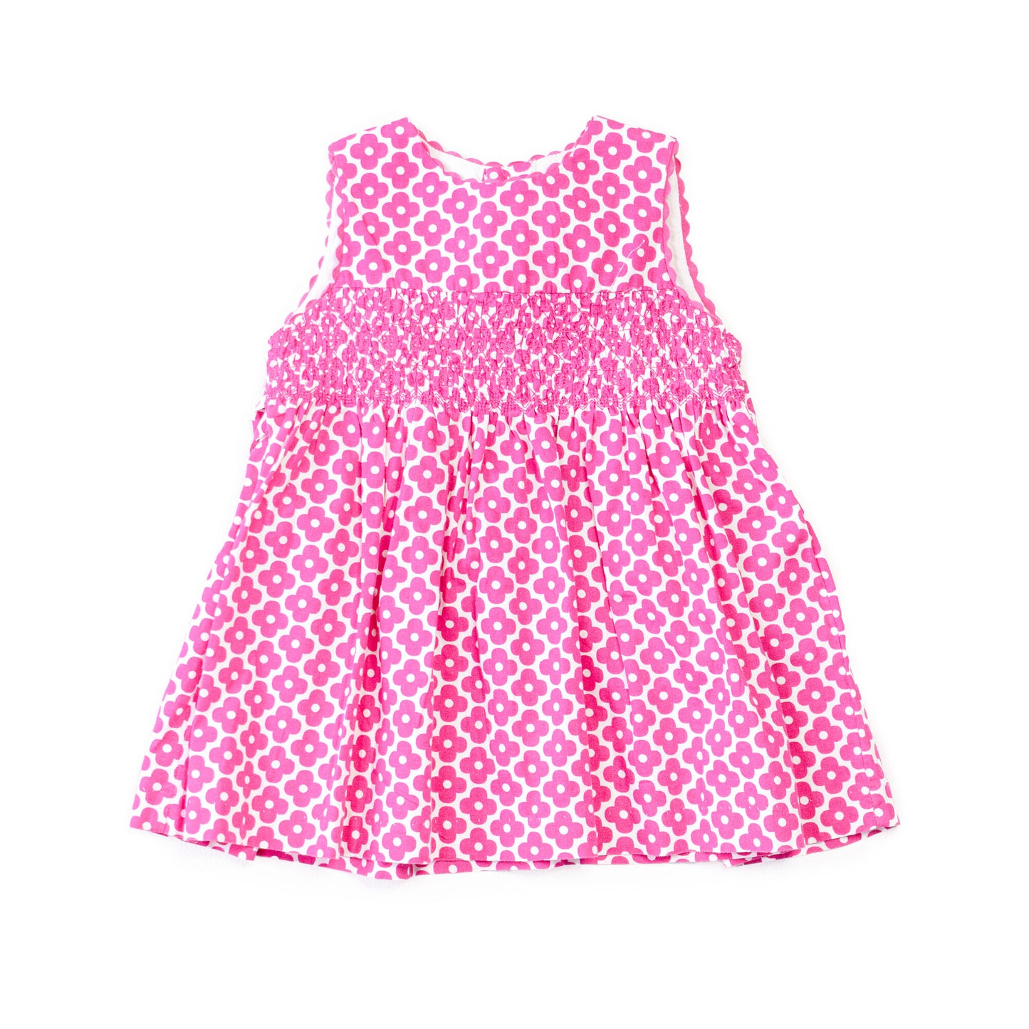 Vestido bautizo niña sin mangas