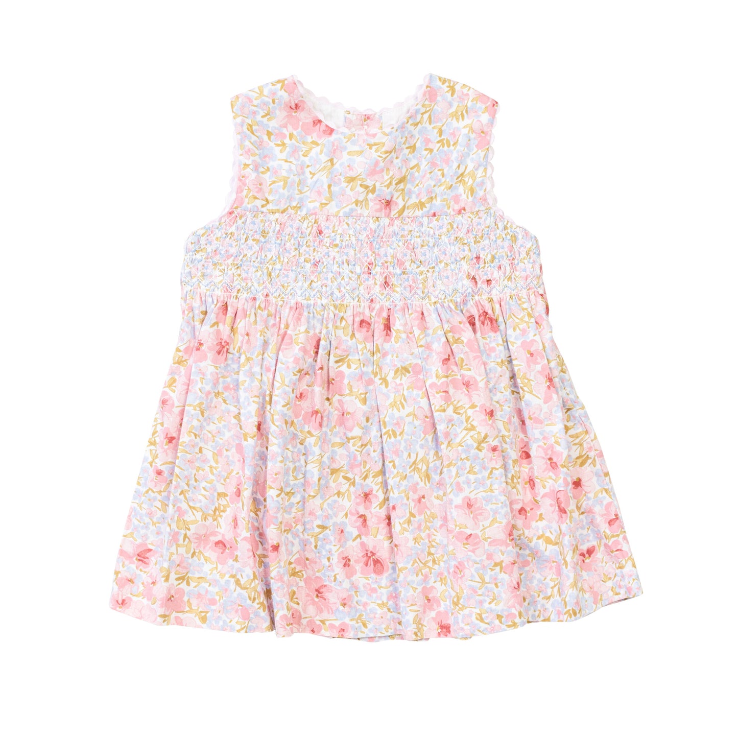 Vestido día niña sin mangas