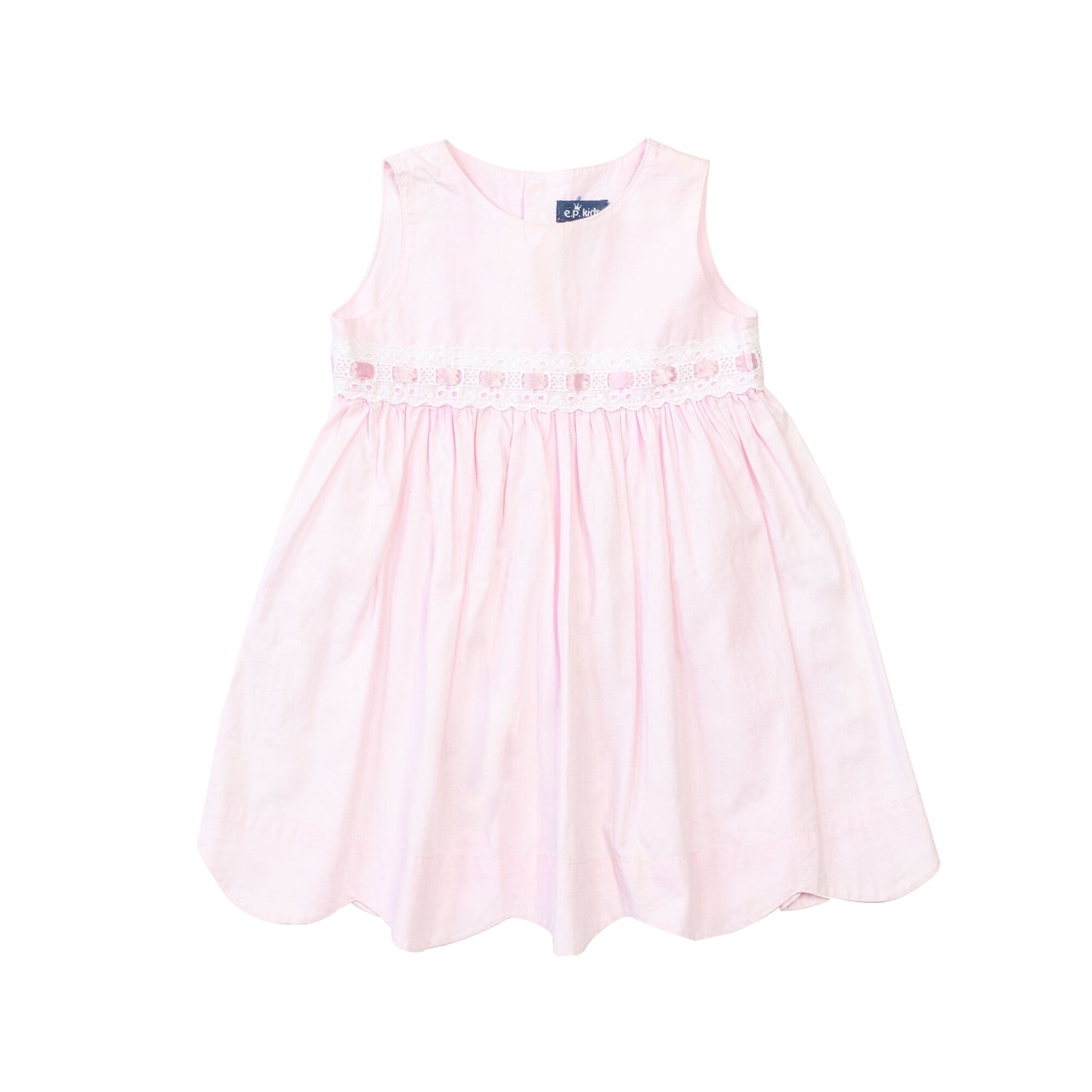 Vestido día niña sin mangas