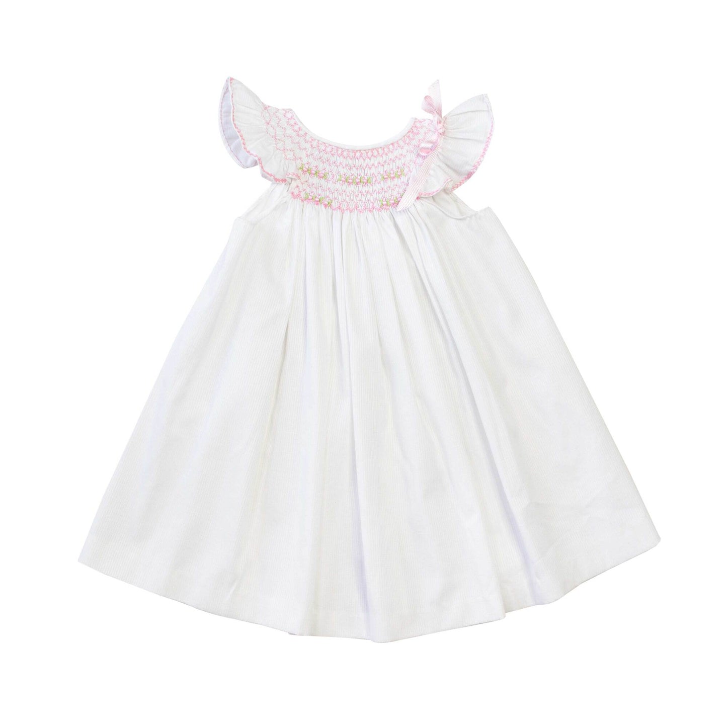 Vestido día niña bebé - fiesta sin manga