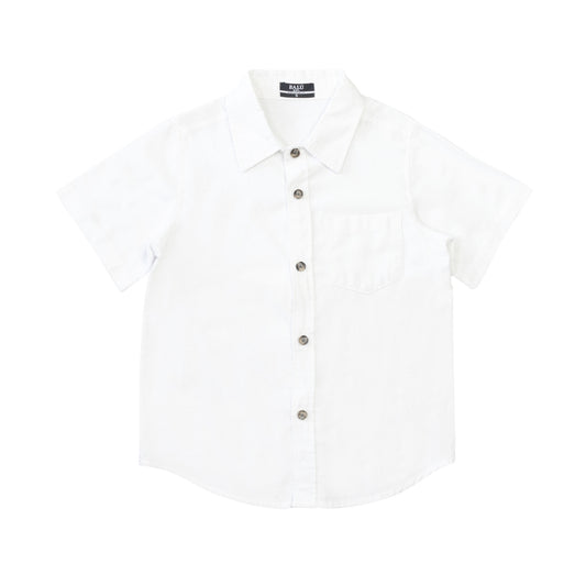 Camisa de varón con manga corta