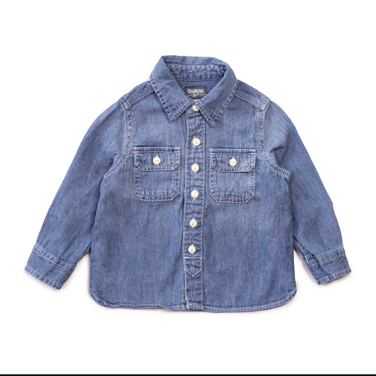 Camisa de varón con manga larga