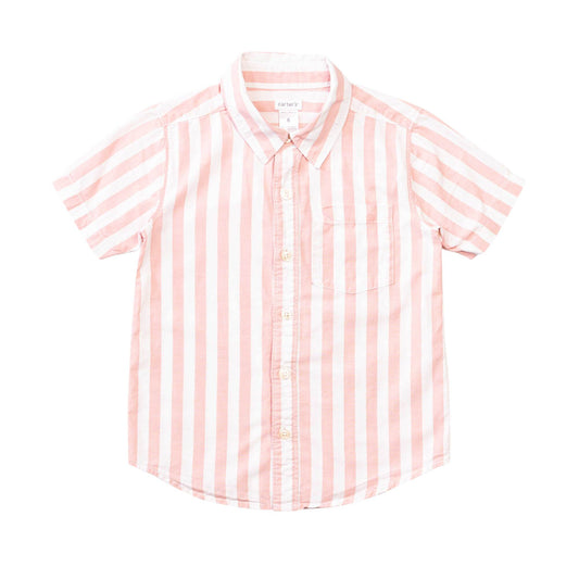 Camisa de varón con manga corta