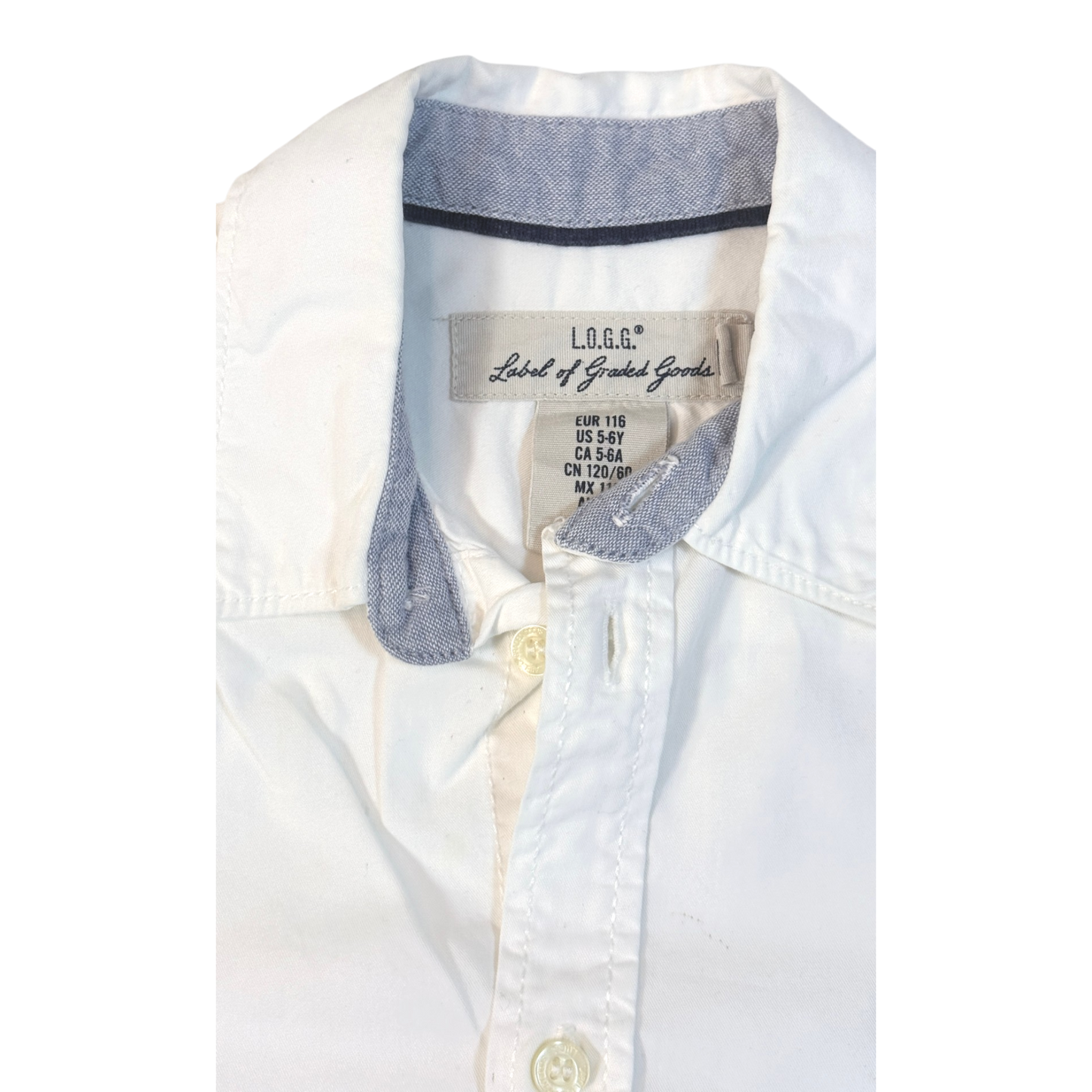 Camisa de Botones Talla 6