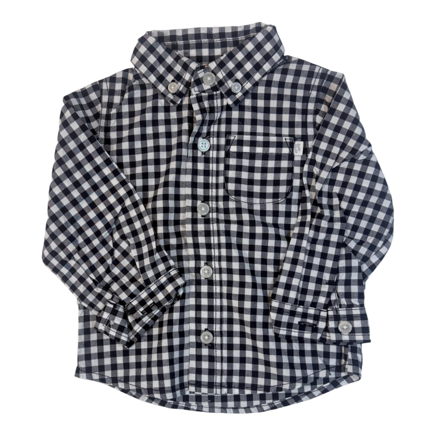 Camisa de Botones Talla 12M