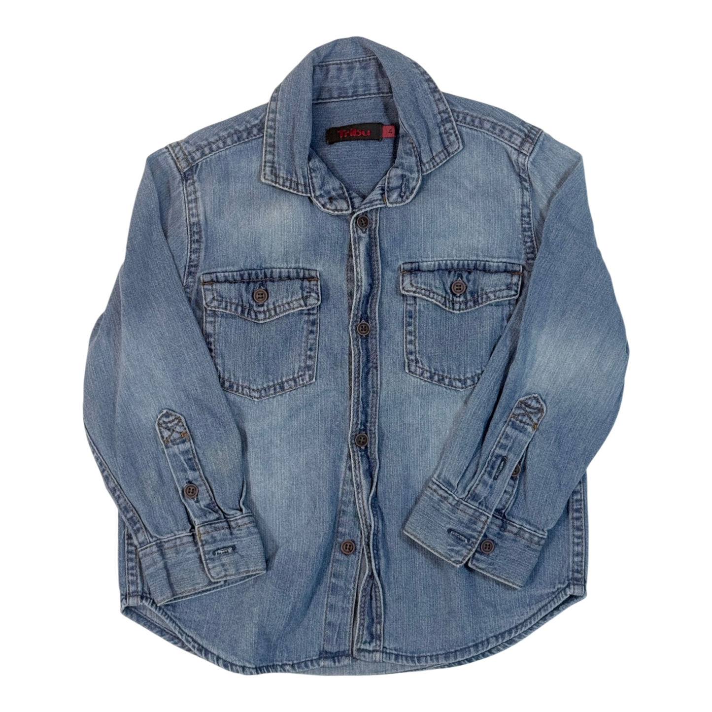 Camisa de Botones Talla 4