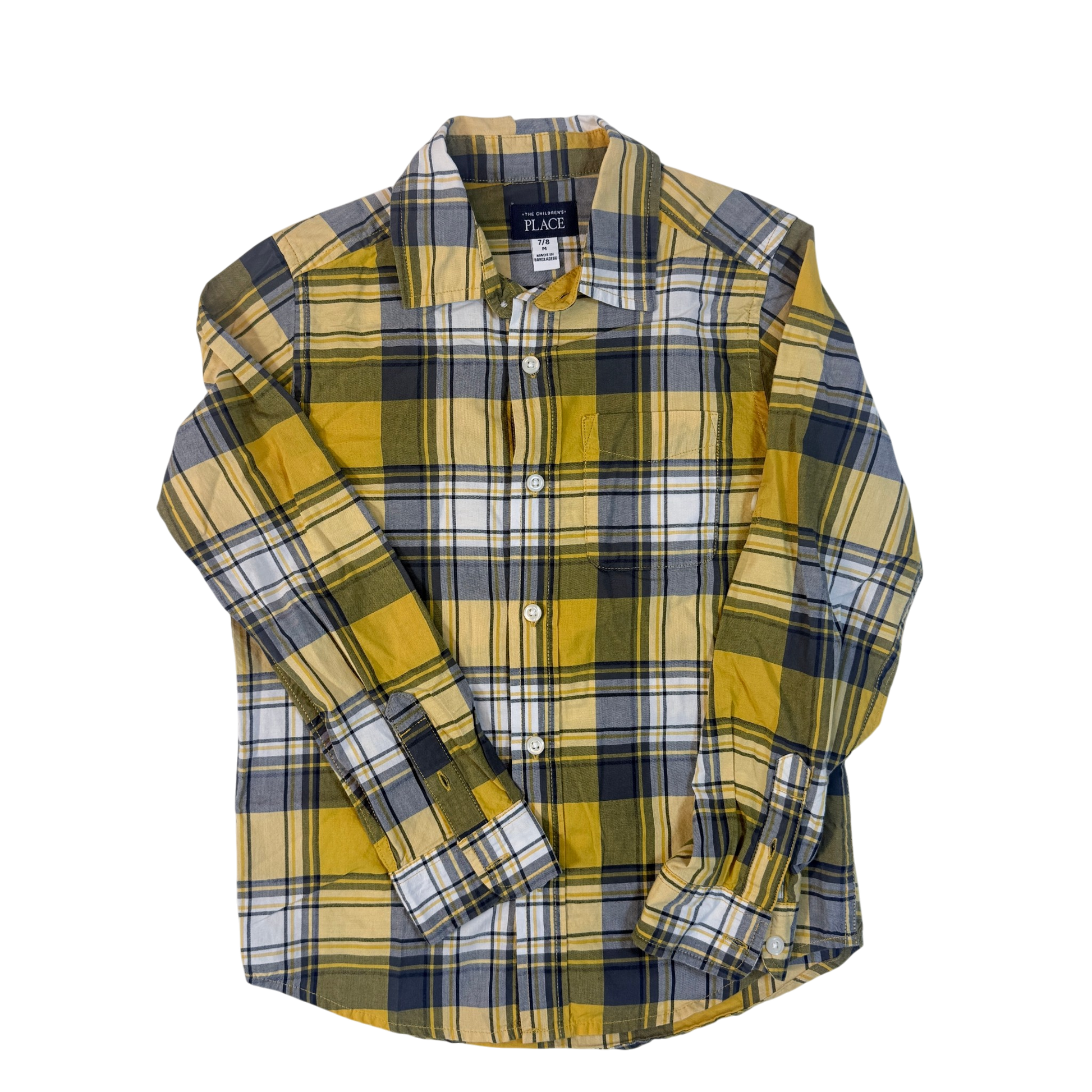 Camisa de Botones Talla 7