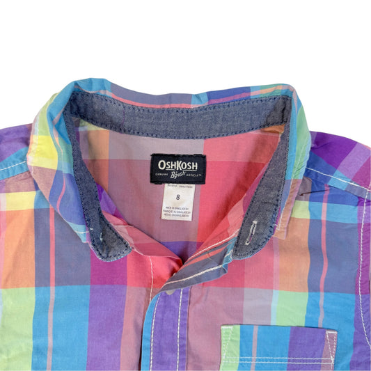 Camisa de Botones Talla 8