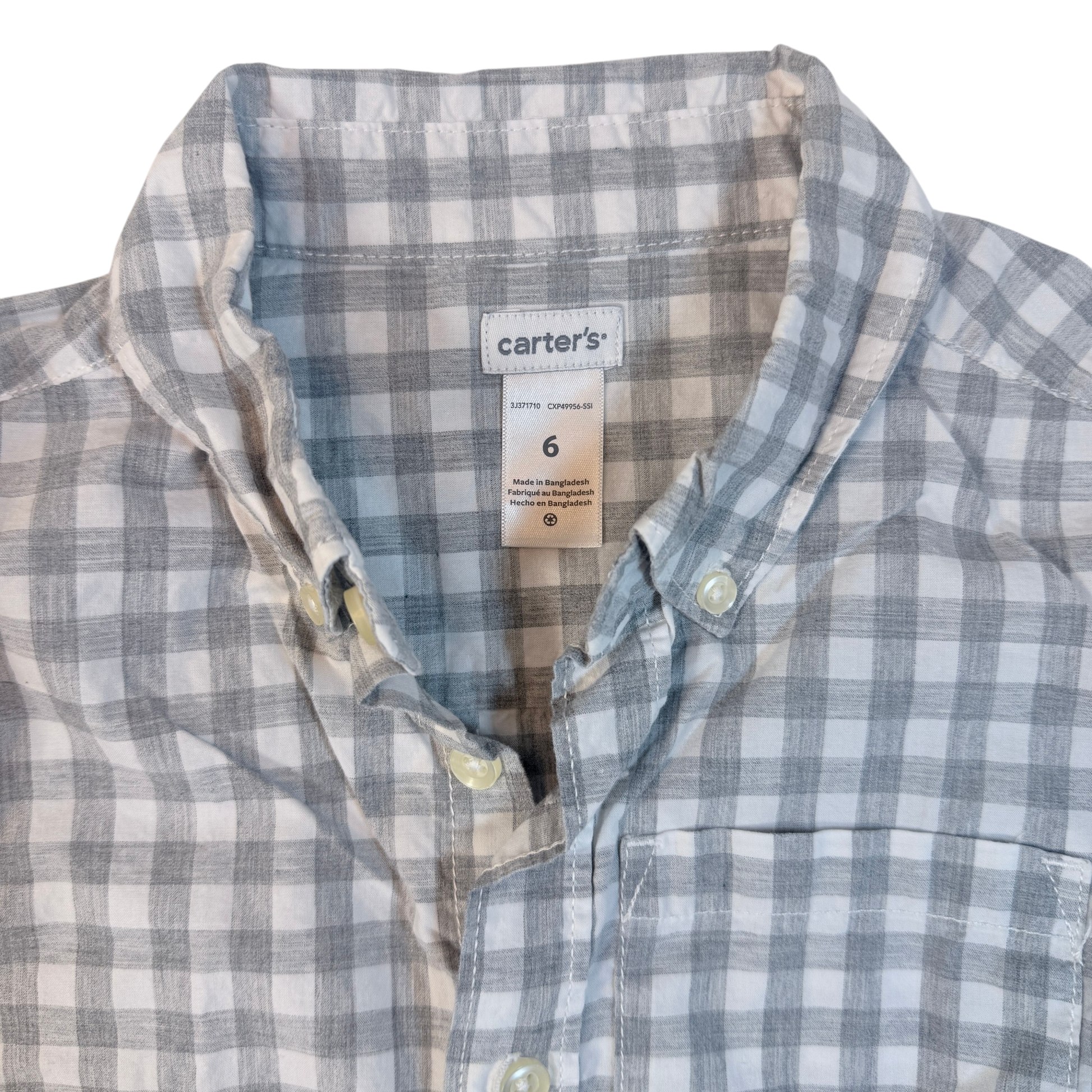 Camisa de Botones Talla 6