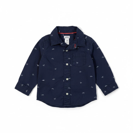 Camisa de Botones Talla 18M