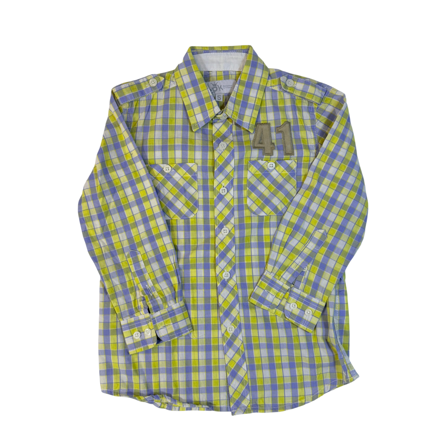 Camisa de Botones Talla 5