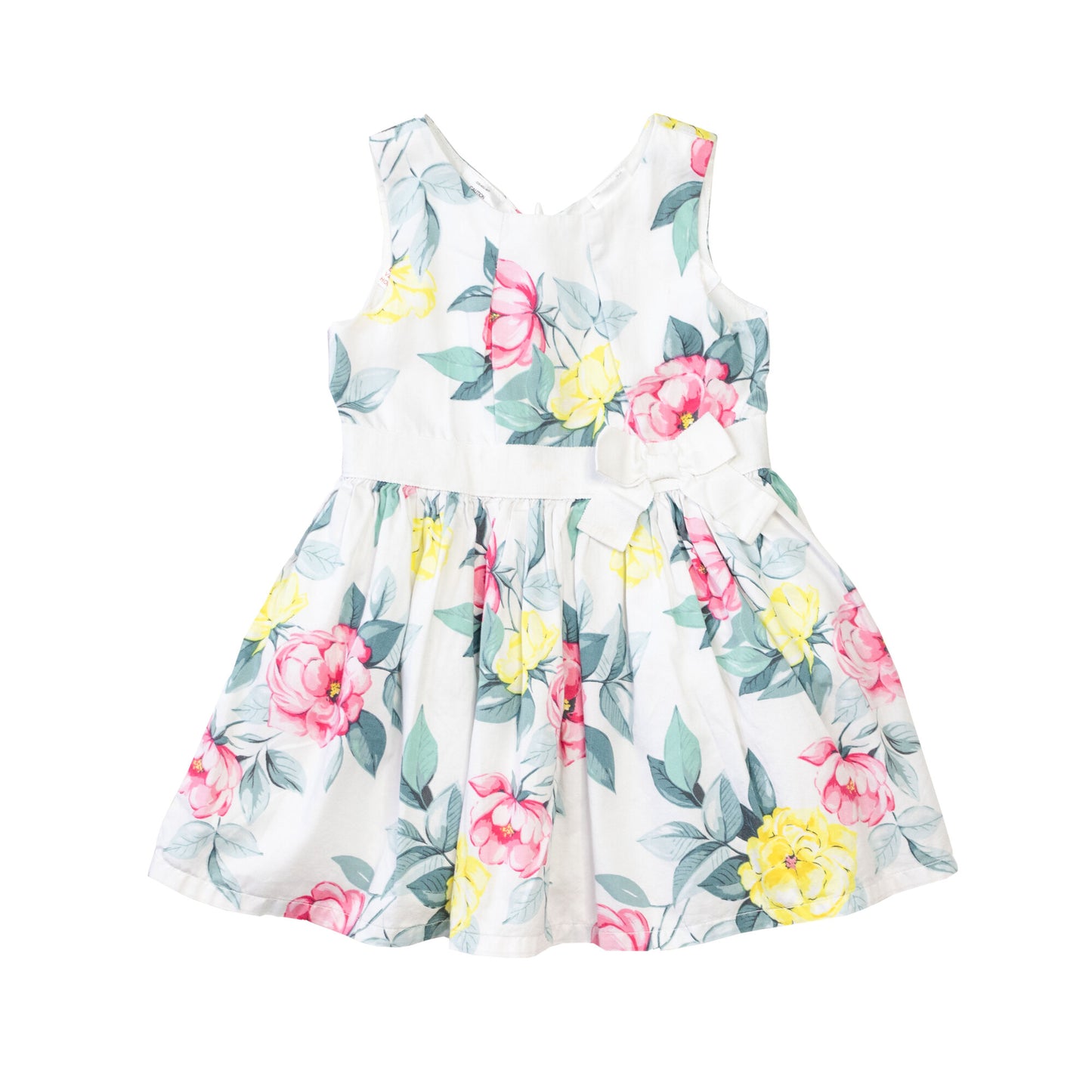 Vestido día niña sin mangas