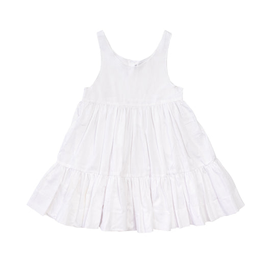 Vestido día niña sin mangas