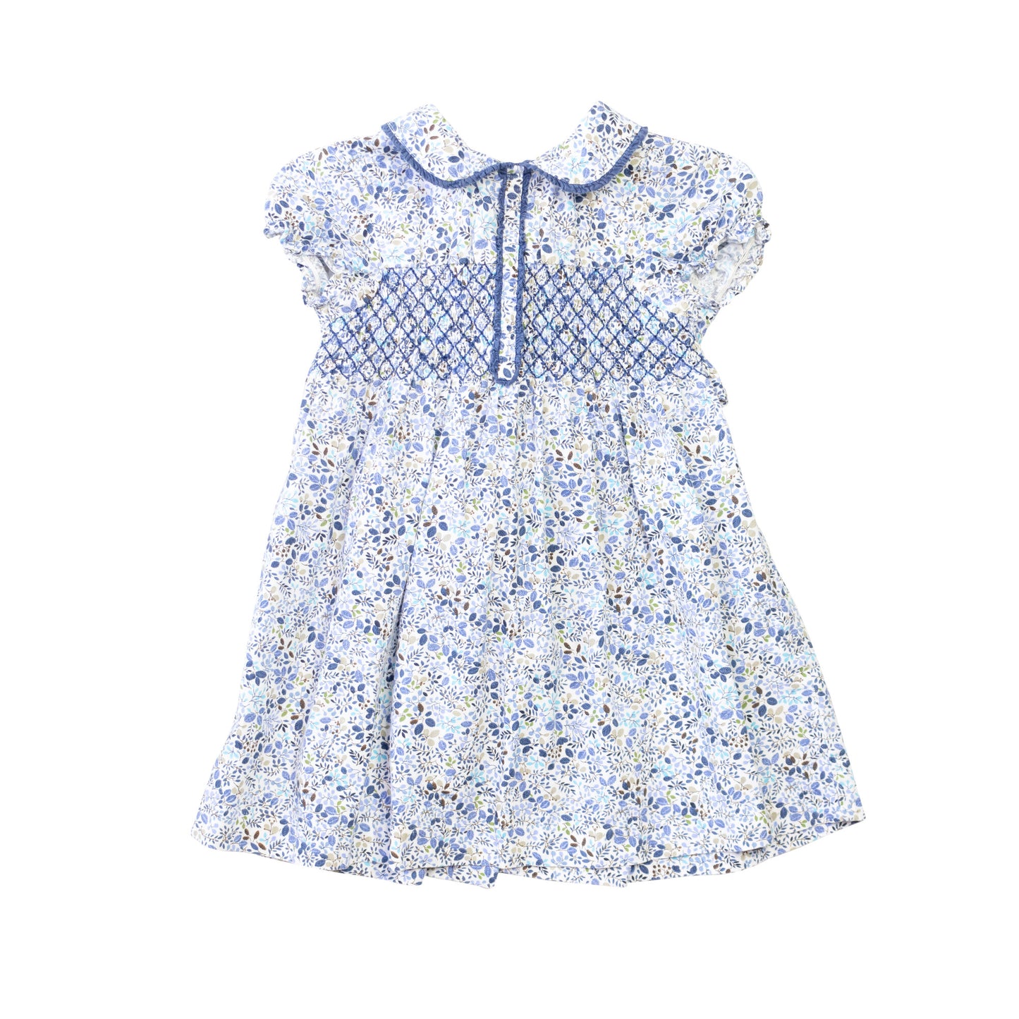 Vestido día niña manga muy pequeña