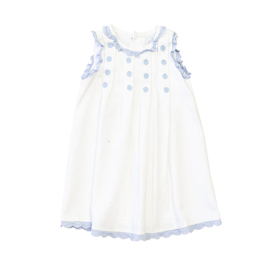 Vestido día niña sin mangas