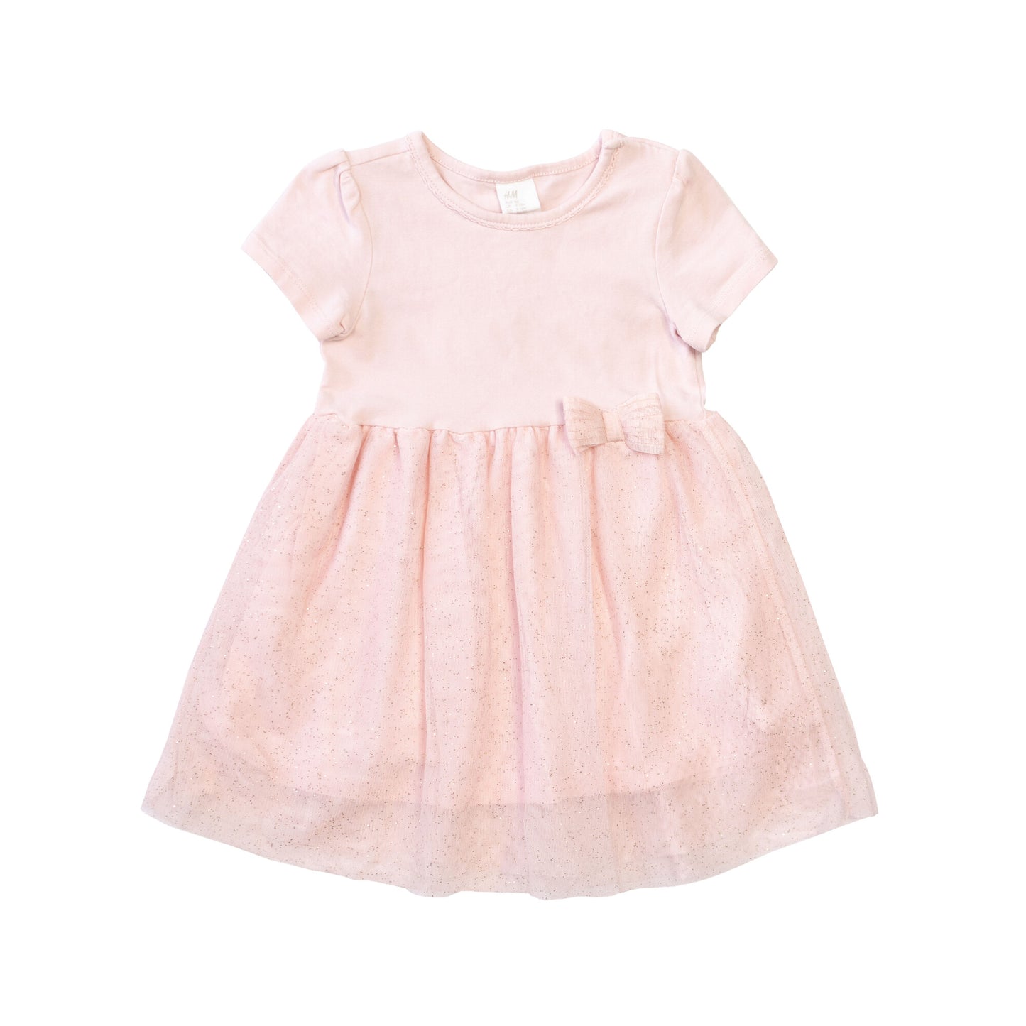 Vestido día niña manga corta