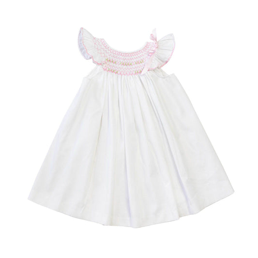 Vestido día niña bebé - fiesta sin manga