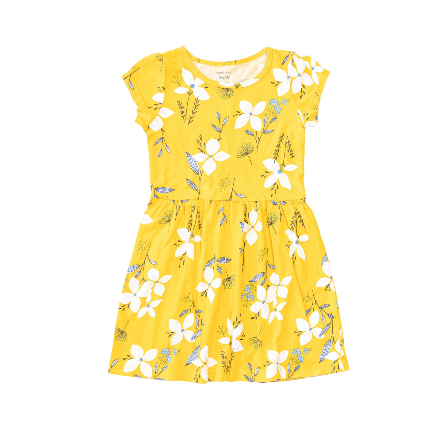 Vestido de diario niña con manga corta